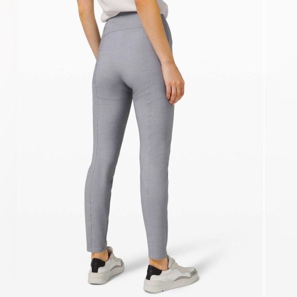Lululemon Here to There High-Rise 7/8 Pant‎ in Crosshatch Magnet Grey Multi - 8 - Picture 4 of 15
